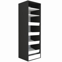 DULAP LEX 75-240-66 B GRI/DECOR K084